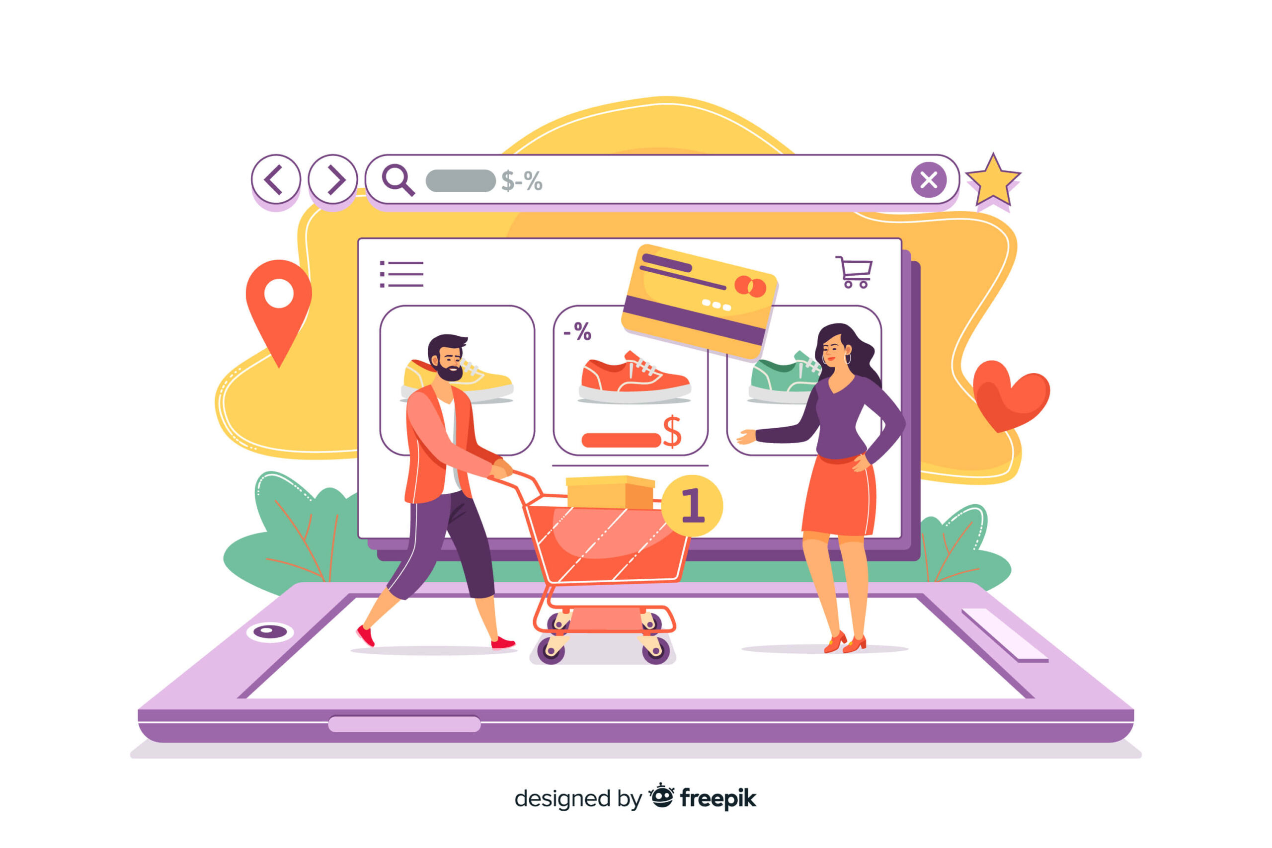 Bom design de site contribuindo para o aumento das vendas